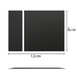 1.3mm Black to White Two-Tone Acrylic Sheet (4pcs)