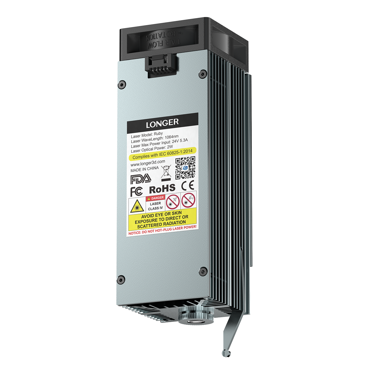 LONGER Ruby Pulsed Infrarot-Lasermodul für Laser B1 / Ray5 Serie
