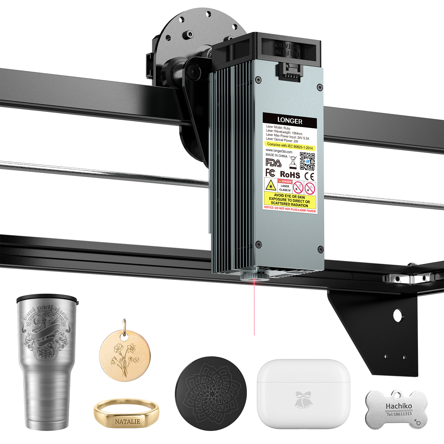 LONGER Ruby Pulsed Infrarot-Lasermodul für Laser B1 / Ray5 Serie