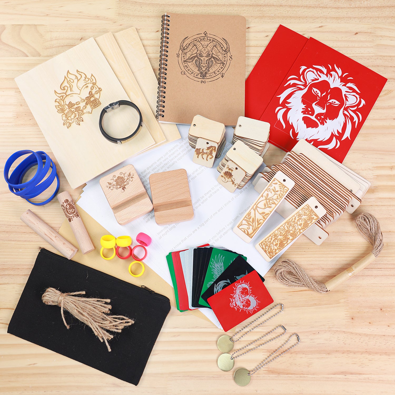 175 Stück DIY-Gravurmaterial