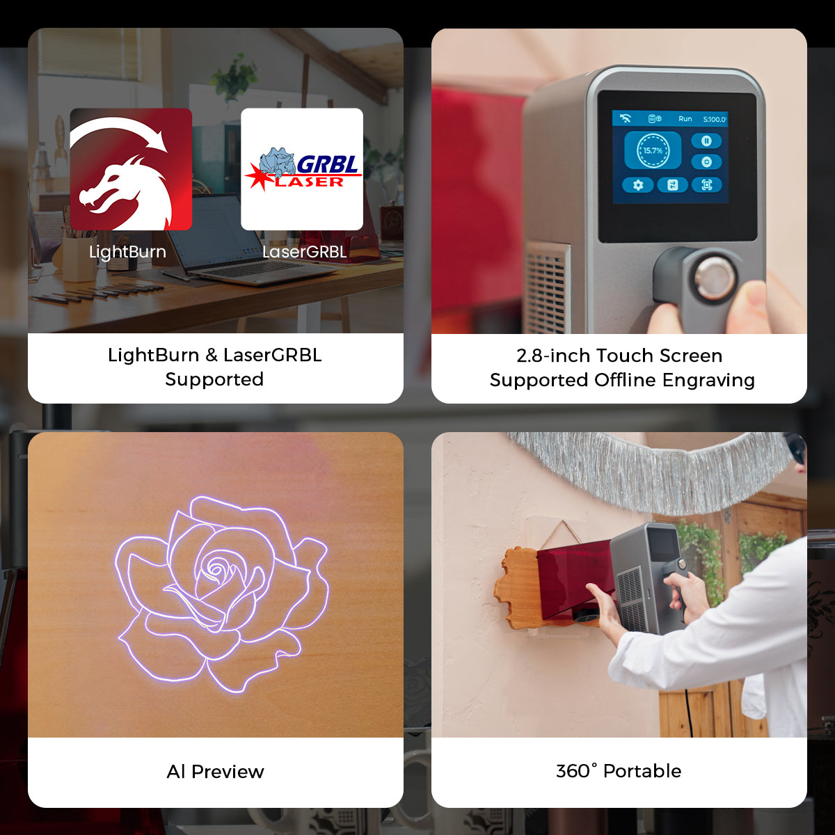 Longer Nano Duo AI Laser Engraver