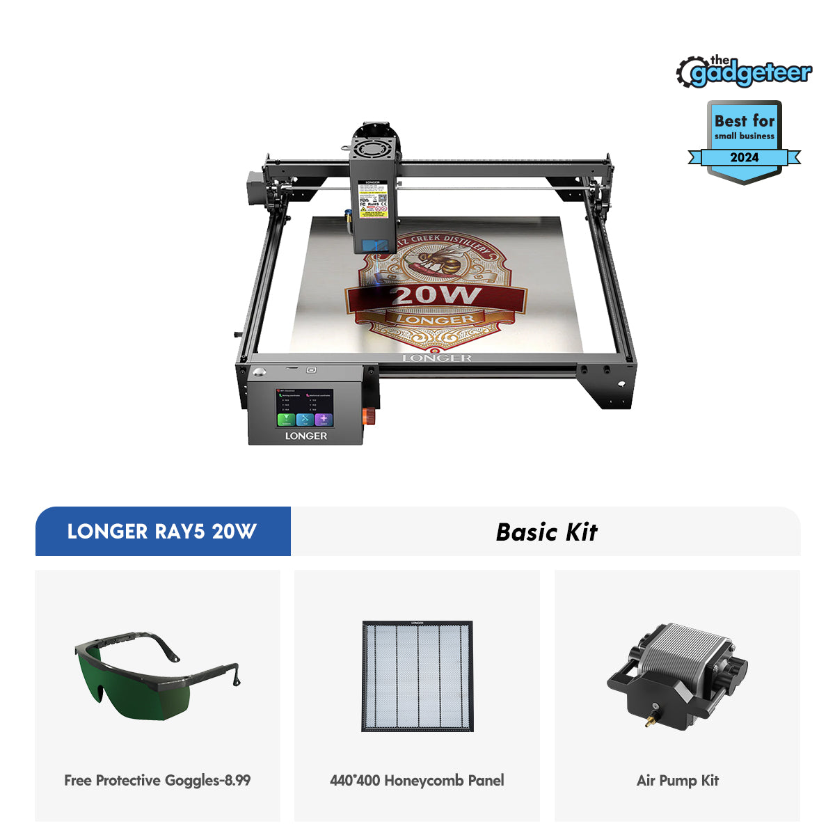 Longer Ray5 10W/20W Laser Engraver