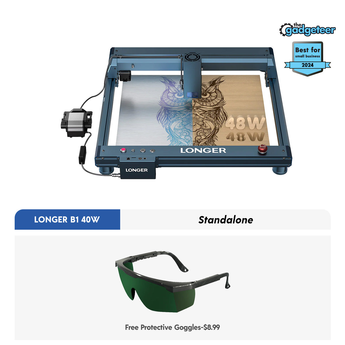 Längere B1 30W/40W Lasergravurmaschine