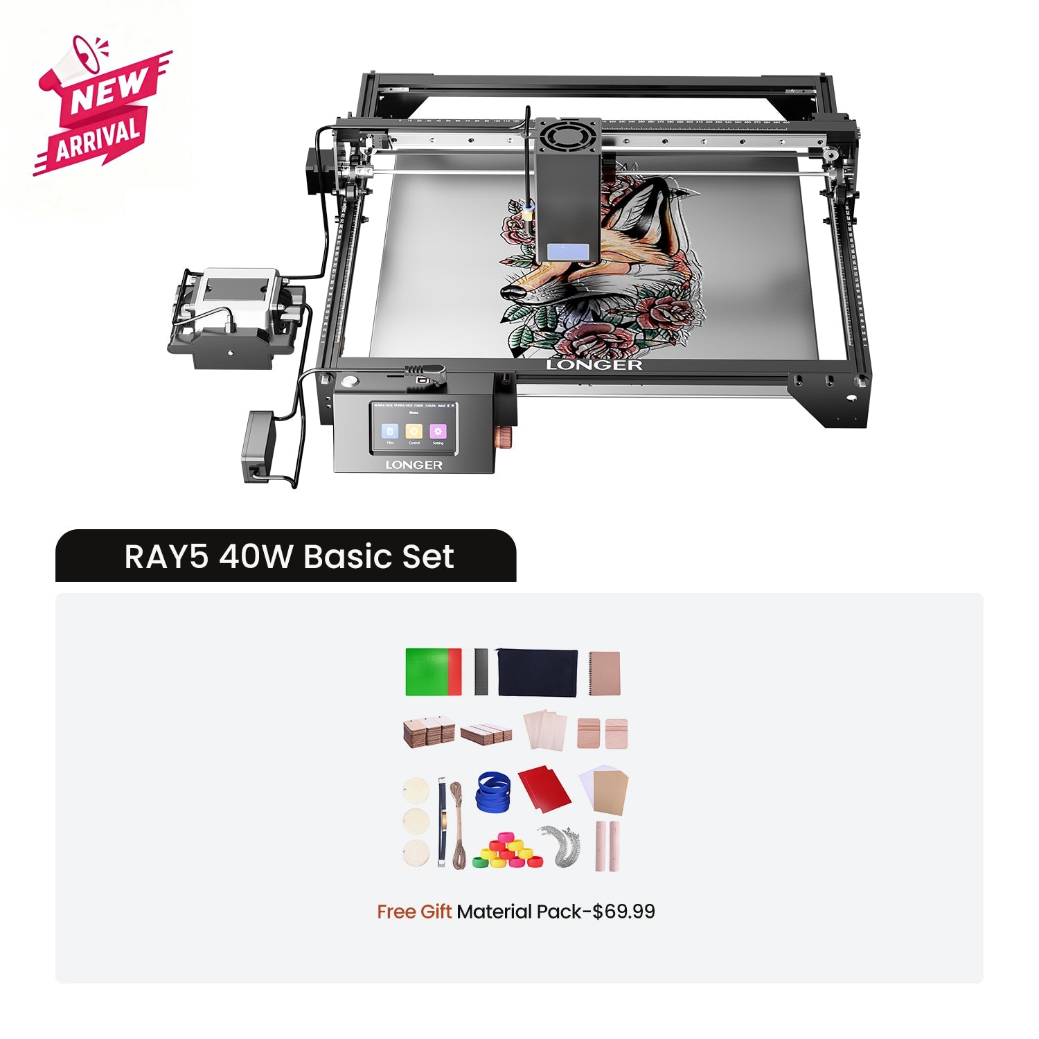 Longer Ray5 40W Laser Engraver